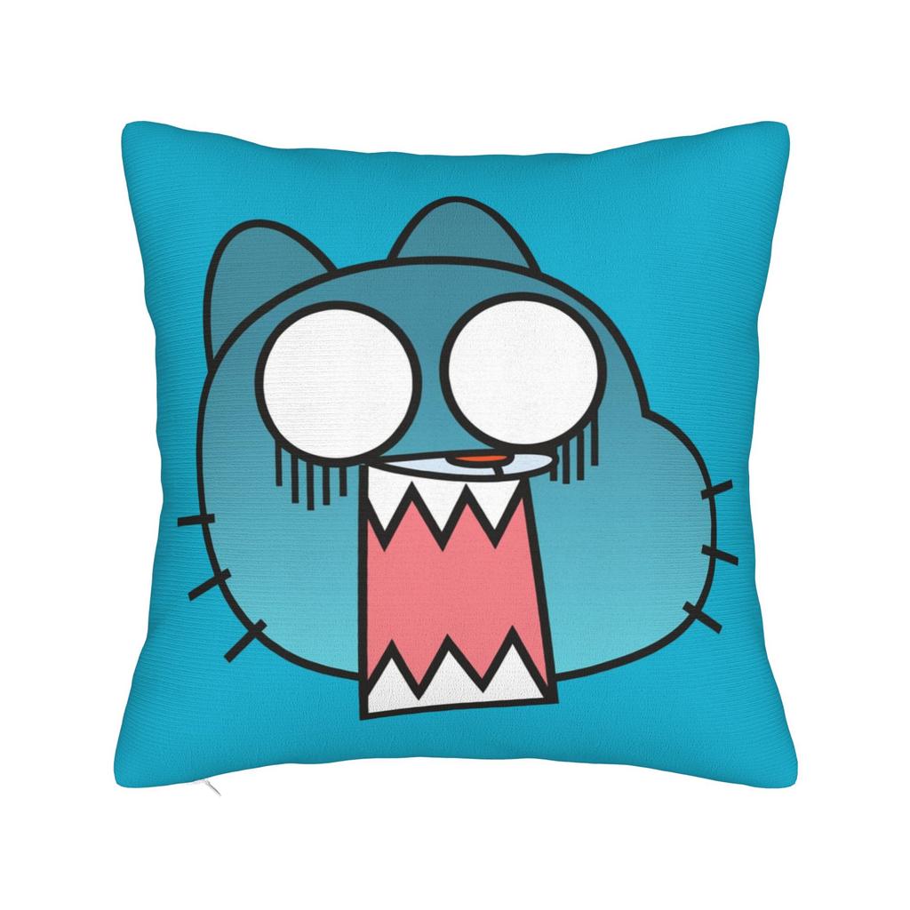 The Amazing World Of Gumballs Printed Pillowcase Cushion Cover  Throw Pillow Cover New Style Bed Decoration Zippered Multi Size