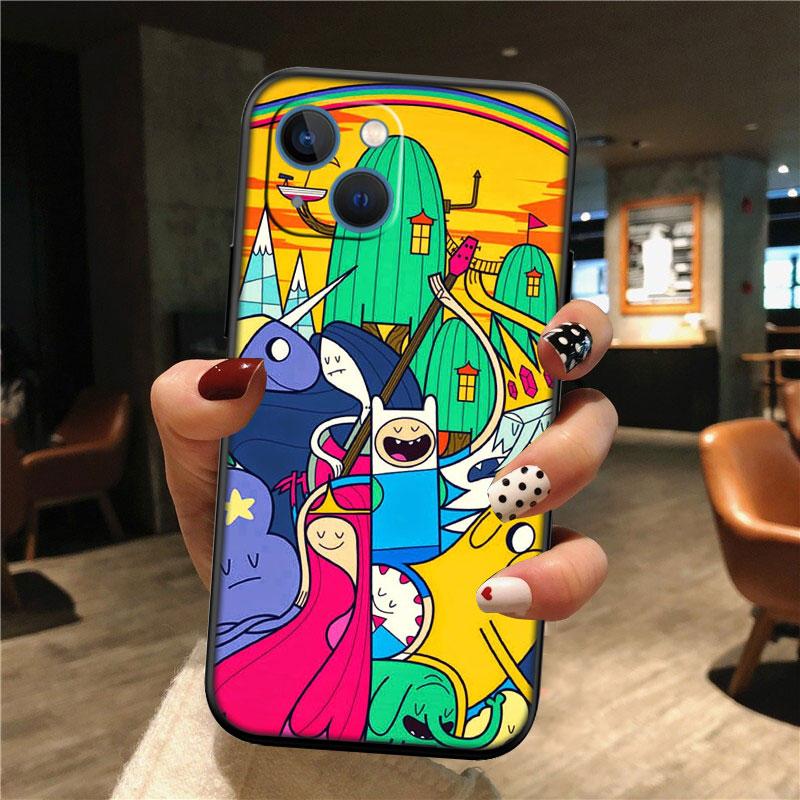 

TR1 A-Adventures Time New High-End Shell Phone Case for iPhone SE X XS XR 16E 11 17 Pro Max 8 7 6 6s Plus Air iPhone 7 Plus