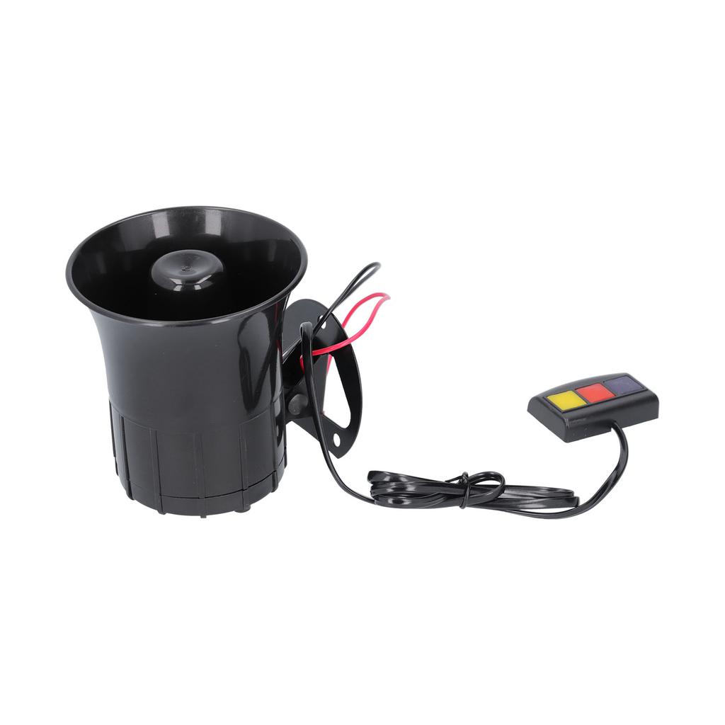 12V 30W 105db Autohupe 3 Töne Notfallwarnung Alarmsirene für Auto Motorrad Mopeds