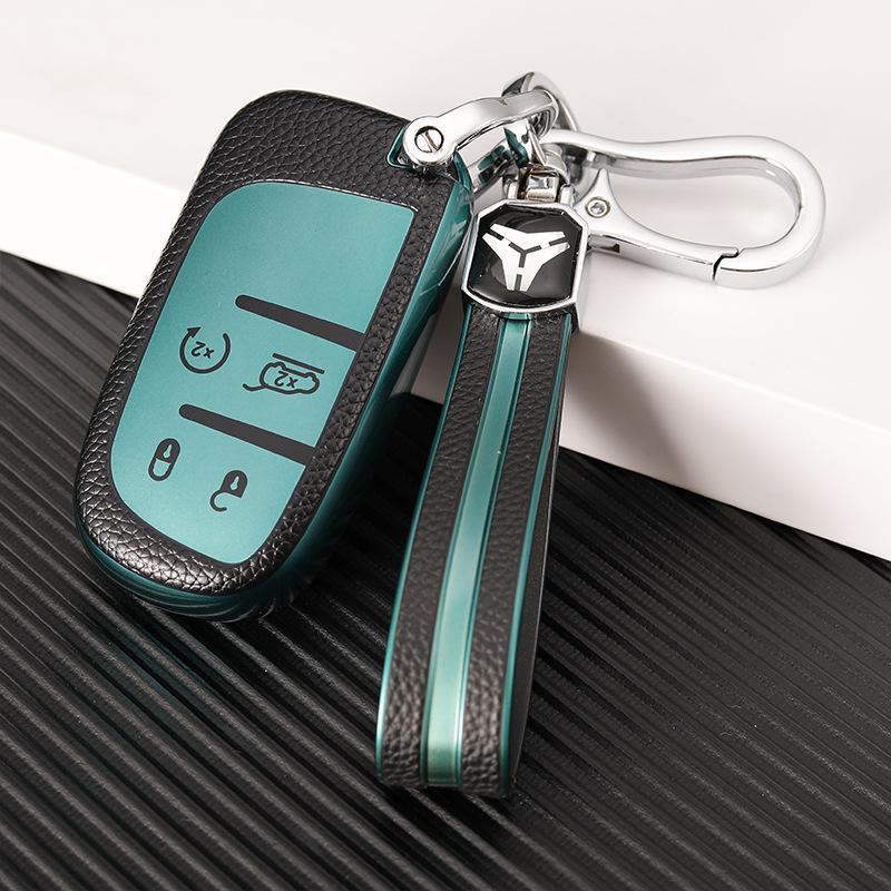 Fits Jeep Compass, Grand Cherokee, Renegade, and Commander Key Cover (large Key Shell)