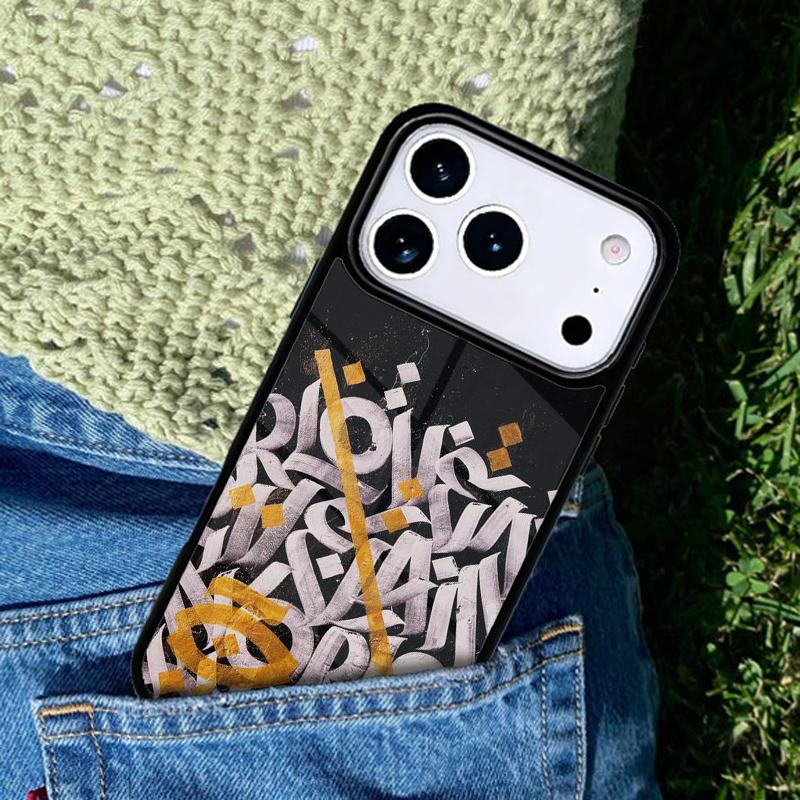 Pokras Lampas Art Graffiti mobile phone case Compatible with IPhone 17 16 15 14 13 12 11Pro Max 17 Air cover