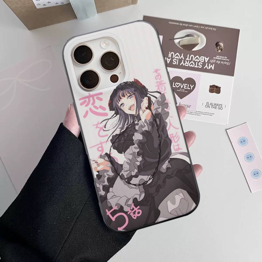 

My Dress Up Darling Stylish Phone Case For IPhone 17 16 15 14 13 12 11 Pro Max Plus Stripe Cover iPhone 17 Air