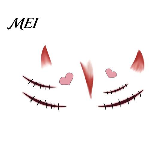 Halloween Face Tattoos Temporary Tattoos, Realistic Waterproof Water Transfer Stickers, Skin-friendly Quick Makeup Transformation Breathable Body Art,