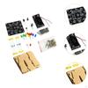 DIY Electronic Lucky Turntable Kit Electronics Training Board Rotary Suite Component Soldering