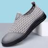 Fashion New Arrival Men's Loafers Summer Lightweight Walking Footwear Breathable Mesh Flats All-match Sneakers Male Slip on Casual Shoes