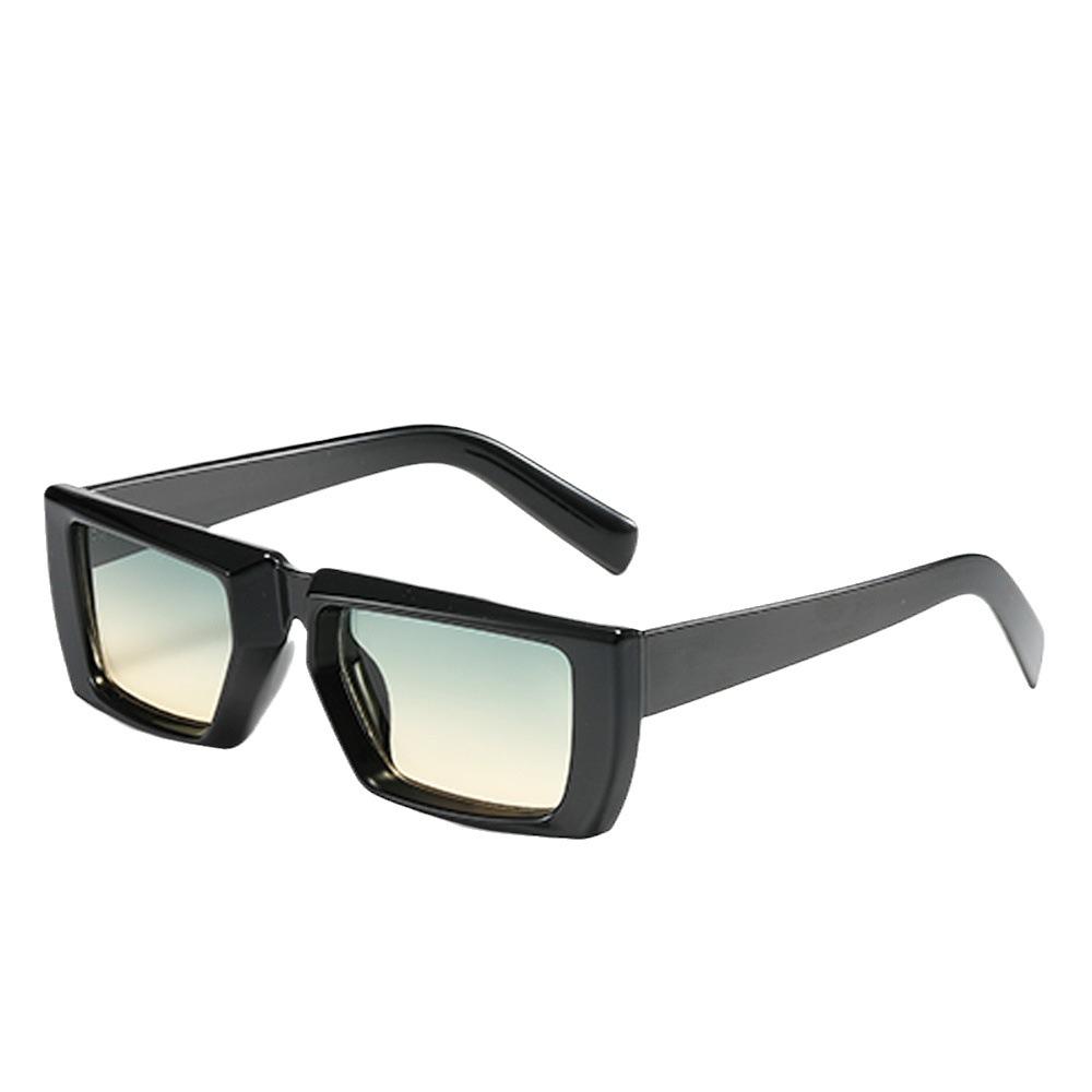 Luxury Men Women Designer Shades Polished Sun Glasses UV400  Retro Vintage Shades Custom Logo Square Sunglasses