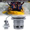 PVC Air Gas Valve Cap Replacement 8 Hole Air Valve for Inflatable Boat Dinghy Kayak Canoe