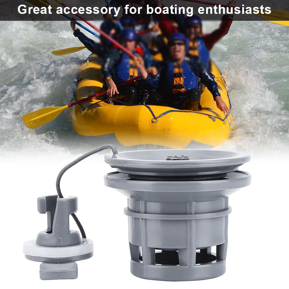 PVC Air Gas Valve Cap Replacement 8 Hole Air Valve for Inflatable Boat Dinghy Kayak Canoe