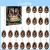Christmas Countdown Advent Calendar With Acrylic Tree Hole Animal Decorations For Holiday Parties And Giftgiving