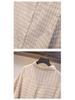 Chic Plaid Slimming Plus Size Summer Three-Piece Suit for Women