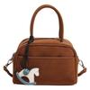 2025 New Fashion Trend Women's Small Square Bag Shoulder Bag Boston Small Bag Exquisite and Cute