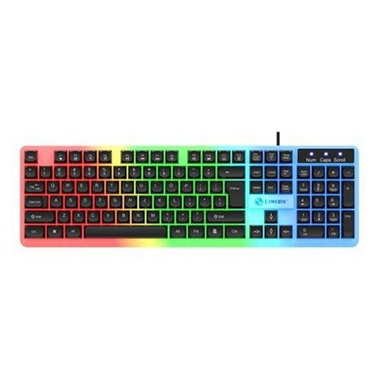 Set tastatură și mouse pentru jocuri cu iluminare din spate Limei GTX300 cu senzație mecanică