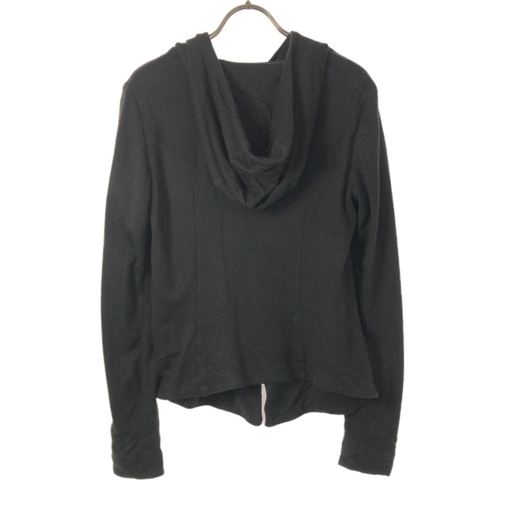 MAX&CO Long sleeve Zip hoodie M black Women Used