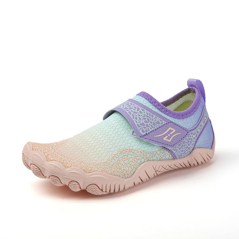 Outdoor beach shoes men's and women's quick-drying wading shoes parent-child non-slip sea-catching stream shoes children's barefoot snorkeling