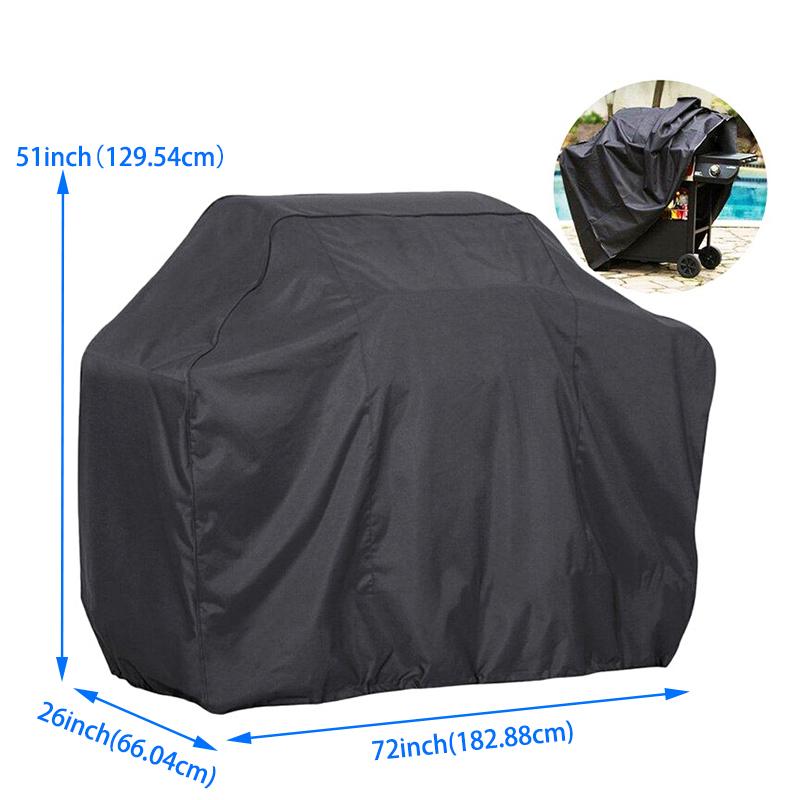 Grill Cover Dustproof Waterproof Weber Heavy Duty Charcoal Grill Cover Outdoor Picnic Rainproof Grill Cover Size 12