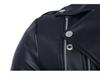 2015 Autumn/Winter Men's British Style Multi-Zipper Motorcycle Leather Jacket with Lapel.