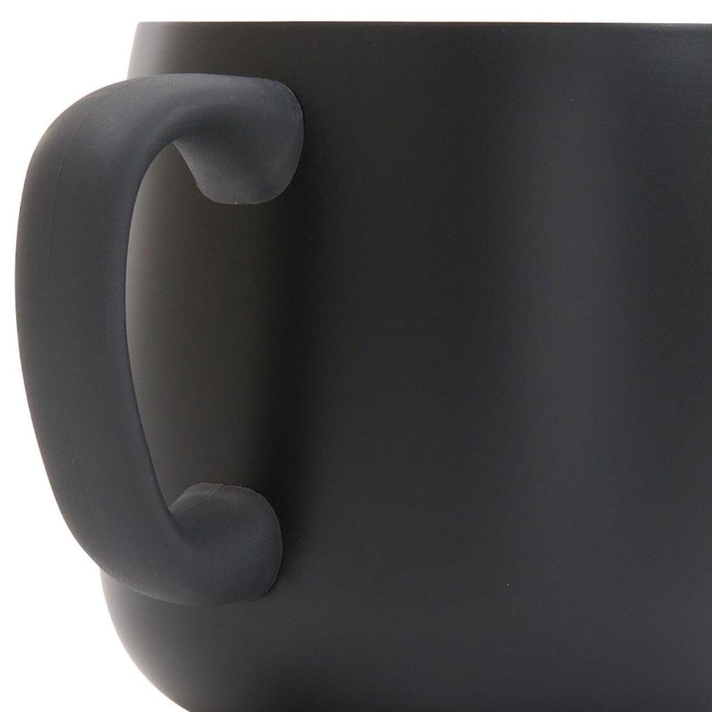 Nitori Ceramic Coated Stainless Steel Mug -AL02 Black 2111100001304