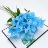 Simulated Flower Fake Lilies Silk Material Realistic Appearance Faux Flower Home Office