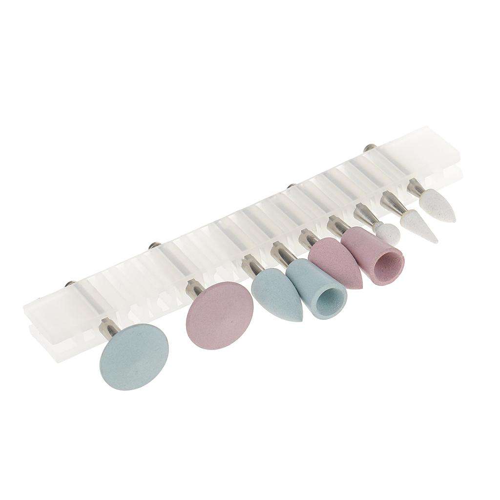 9 Buc. RA0309 Kituri Lustruire Compozit Dentar Lustruitor Rășină Cauciuc Siliconic Pentru Piesa de Mână de Viteză Mică Stomatologie Dinți Porțelan