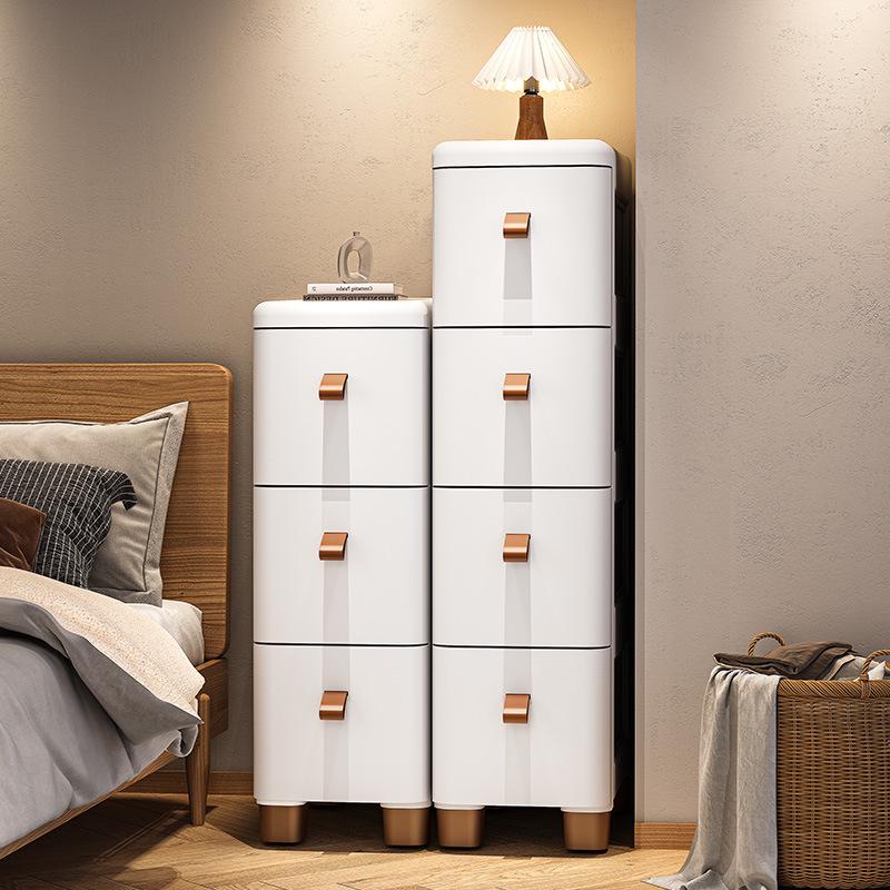 Szafka wielowarstwowa z wąską szczeliną i szufladami o wymiarach 18/25/30 cm do kuchni i łazienki