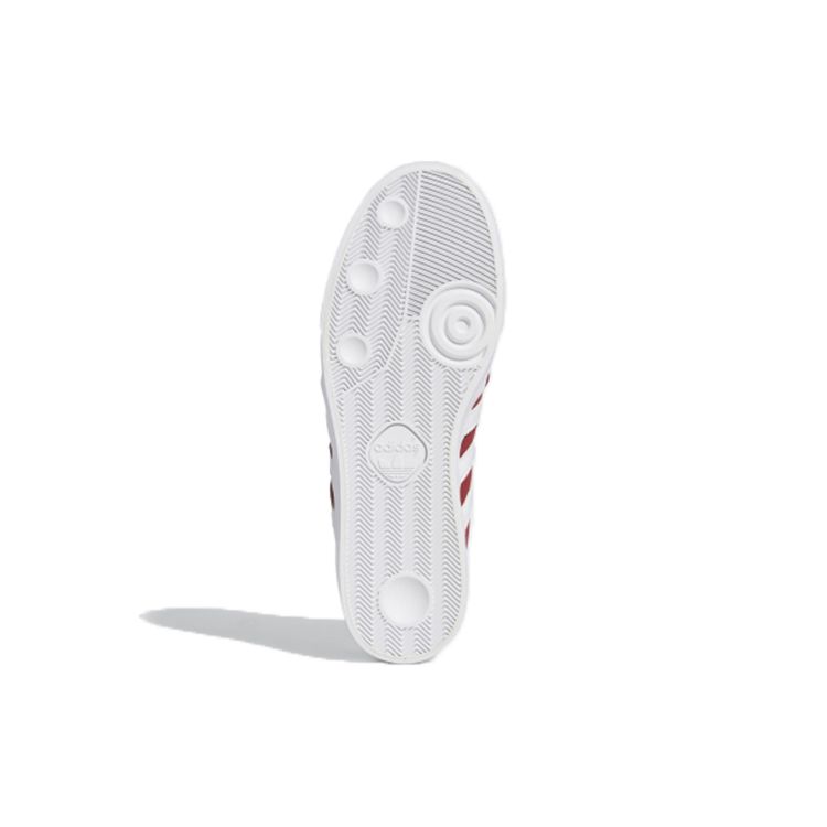 Adidas Originals Seeley Synthetikleder Retro Lässig Atmungsaktiv Low-Top Skateschuhe Unisex Sneaker Rot Weiß EE6135