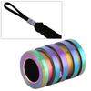 TC4 Titanium Alloy Knife Beads Pendant for Outdoor Lanyard Parachute Cord Large Size Colorful