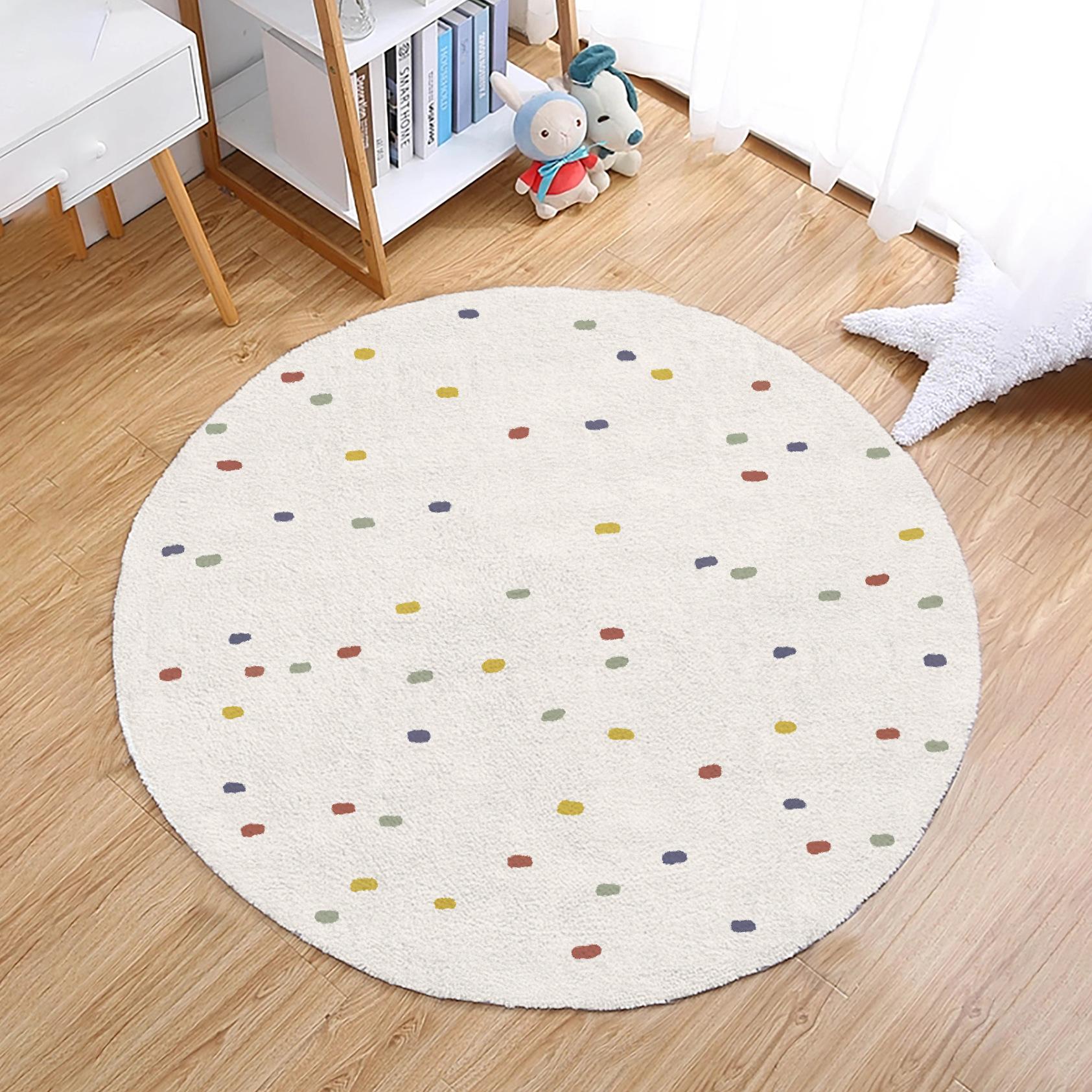 

Круглый ковер Детская комната Подвесной корзина Стул Напольный коврик Мультфильм Прикроватная тумбочка Милая девушка Спальня Ковер diameter 120cm