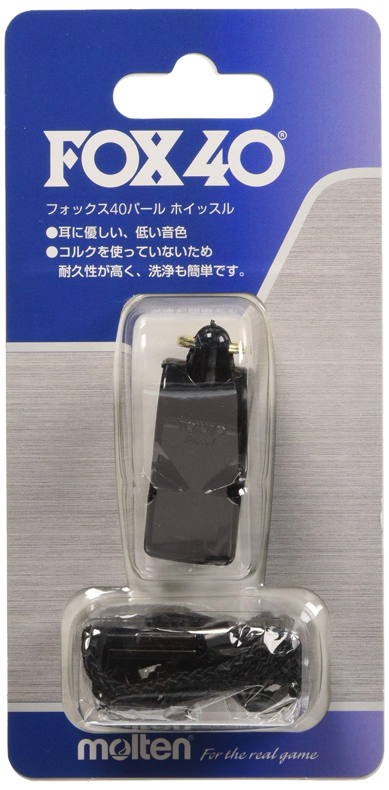 

Molten Fox 40 Pearl Whistle FOX40PBK