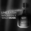 Beardo Black Musk Eau De Parfum για άνδρες, Μόσχος, Ξυλώδες άρωμα, Μεγάλης διάρκειας, Άρωμα Date Night, Σπρέι σώματος, 100ml