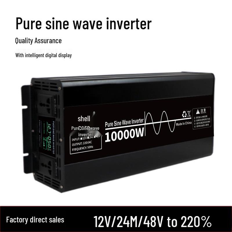 Amorphous Pure Sine Wave Solar Inverter 4000W/6000W 12V/24V/48V to 220V 72V 1600W
