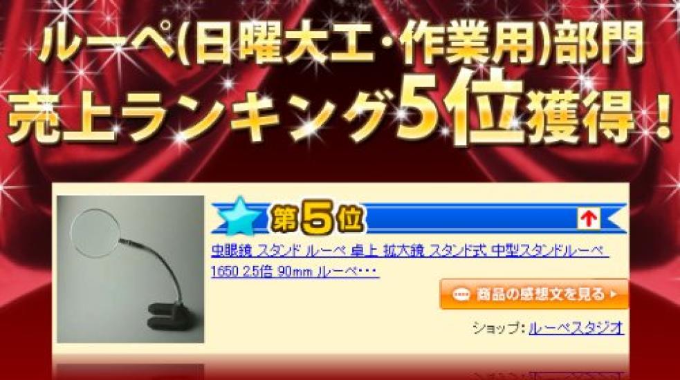 Ikeda Lens Medium Stand Magnifier 90 1650