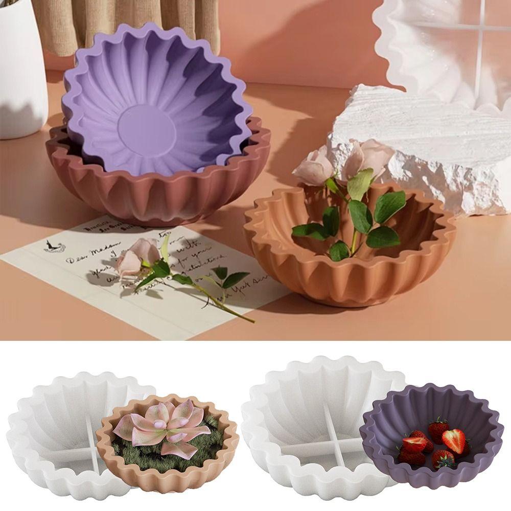 Silicone Material Bowl Resin Molds Bowl Shaped Storage Bowl Mold Home Decorations