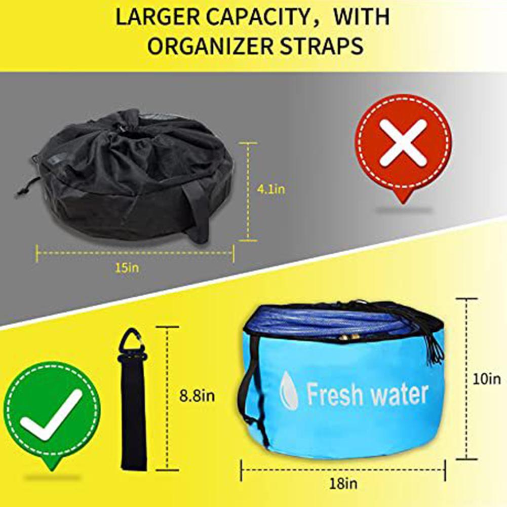 Storage Bag Storage Pouch Rv Sewer Hose Storage Rv Hose Organize Drawstring Hose Bags Sundries Bag Garden Hose Bag