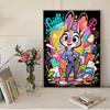 DIY Diamond Painting Judy Cross Stitch Kit Mosaic Art Diamond Painting Full Circle Diamond Home Decoration