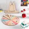 Unique Wooden Feelings Wheel Portable Feelings Chart Ornaments  Virtual Learning
