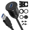 USB3.0 Male To Female Auditory Extension Cable for Car Truck Motorcycle Dashboard Panel Adapter Cord 3.3ft 6.60ft