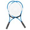 Iron Alloy Children Tennis Racket Beginner Practice Racquet with Ball and Carry Bag(Blue)
