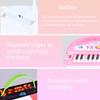 Children Music Instrument Toy with Microphone Battery Powered 37 Keys Electric Music Toy
