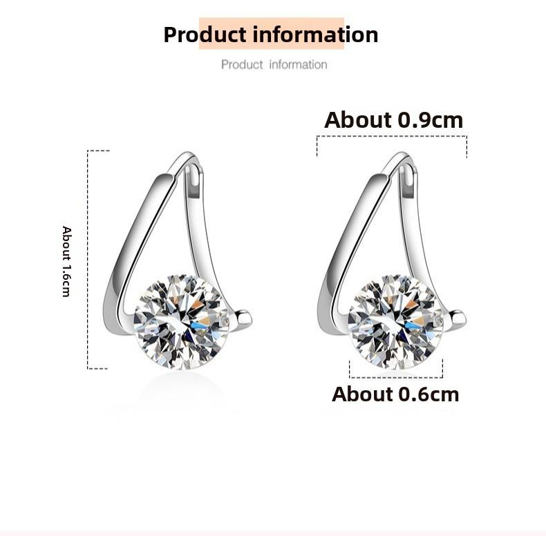 Irregular Temperament, High-end Sense of Explosion, Fashionable Light Luxury Earrings Women's Jewelry