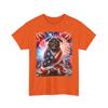 Patriotic Pug Tee - Unisex Heavy Cotton Shirt, Dog Lovers, Cute Gift