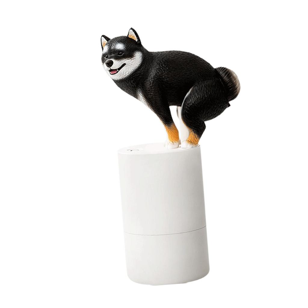 Dispenser Automatico di Sapone Shiba Inu Salvaspazio Macchina Intelligente per il Lavaggio delle Mani Pompa Intelligente per Sapone Liquido per Hotel Bambini