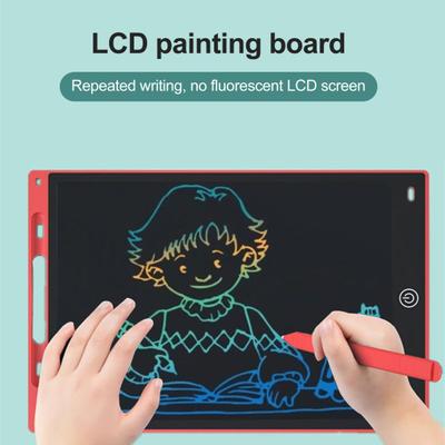Rysowanie Bezpieczny Trwały 8,5-calowy Niefluorescencyjny Ekran LCD DIY Graffiti Tablet Malowanie Tablica