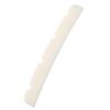 Guitar Bass Nut 42mm Guitar String Nut Guitar Nut Bone Slotted Top Nut Replacements for 4 Strings Musical Instruments