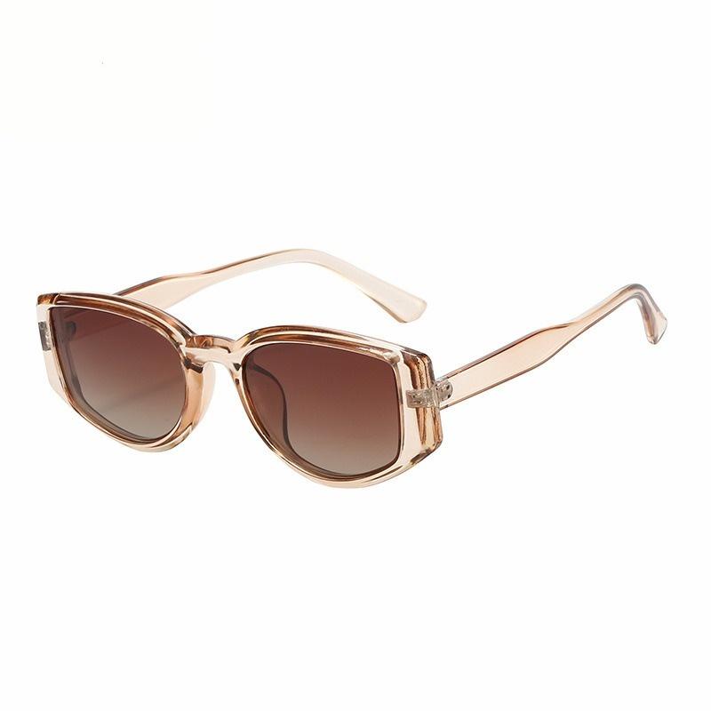 Fashion Original Frame Polarized Sunglasses for Women Uv400 Protection Shade Oval Sun Glasses