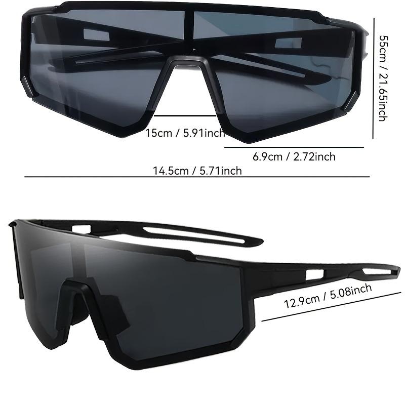 3 Pairs of Large Frame Fashionable Glasses Unisex Party Shooting Props Perfect Accessories