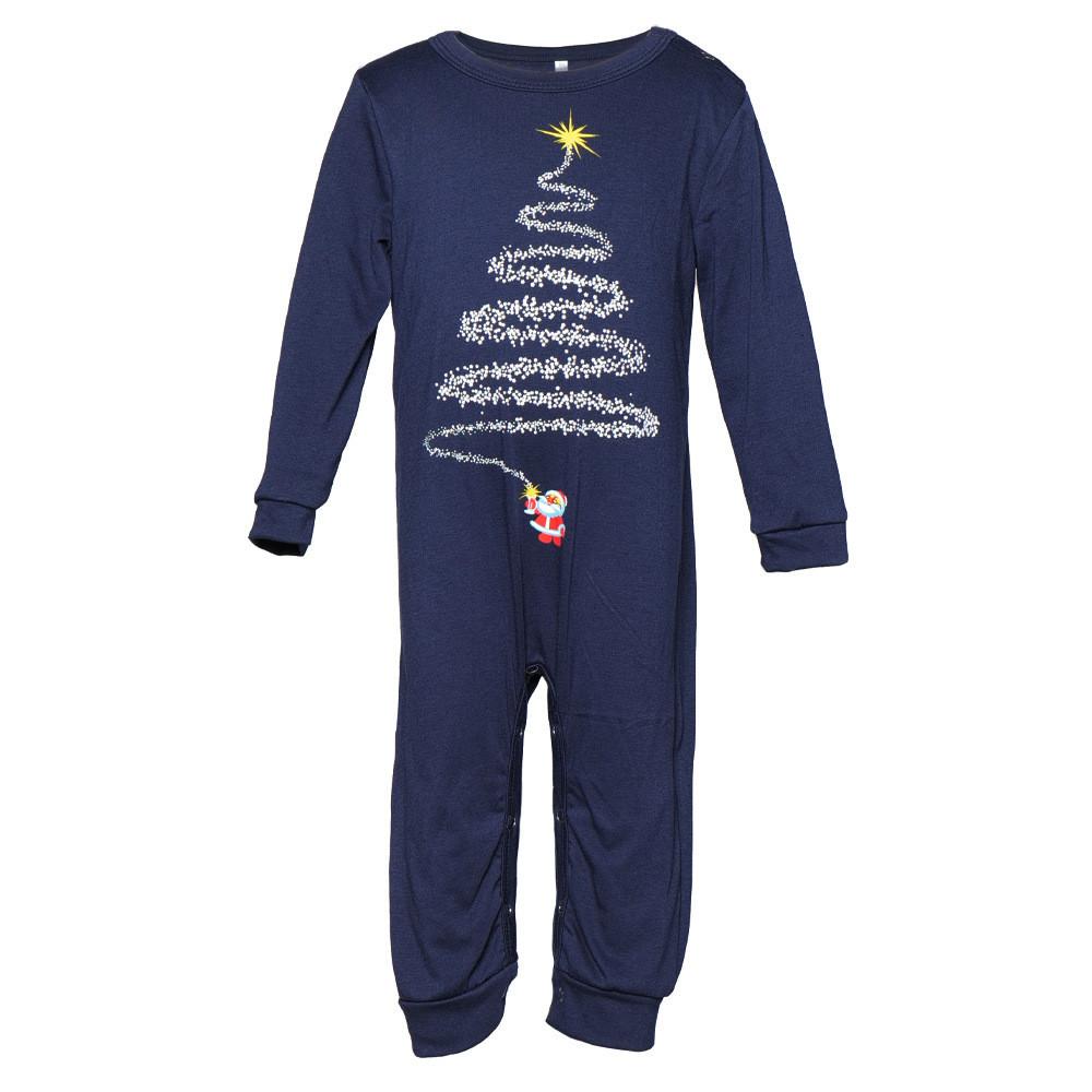 

Premium Kid-friendly Cotton Blend Matching Pajamas For Memorable Christmas Moments Baby 18M синій