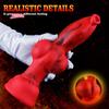Red Giant Realistic Dildo Soft Silicone Suction Cup Anal Plug Dilation Durable Sex Toy for Women Men Prostate Massage 18+