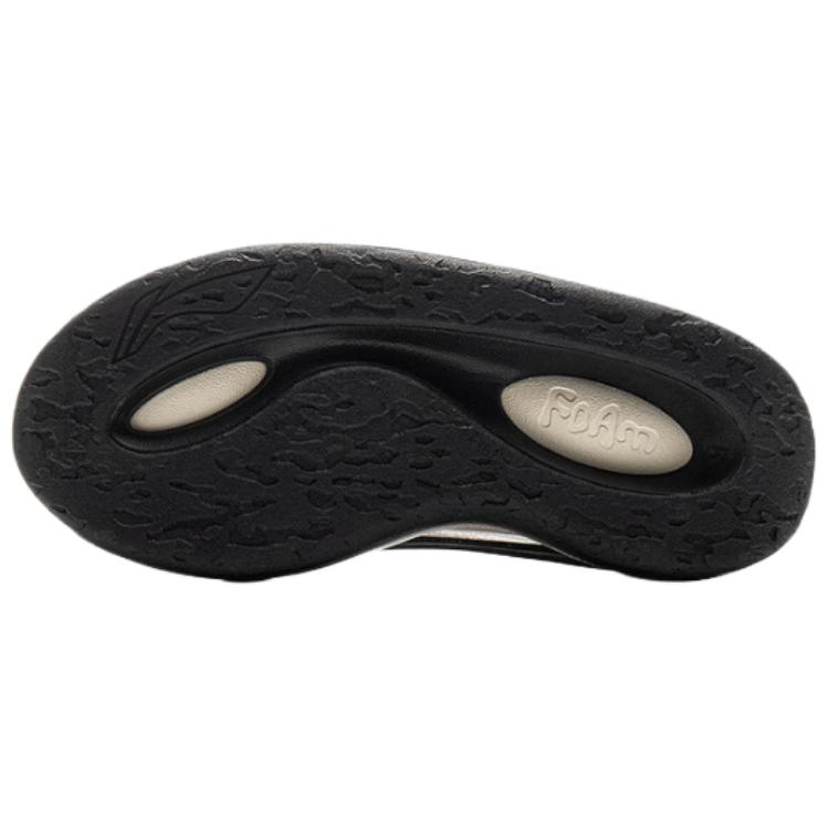 Li Ning Cloud Wander S2.0 Abrasion Resistant Cushioning Slide Slippers Women's Black AZSV015-2