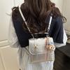 Pu Material School Style Backpack With Durable Stitching For Daily Use