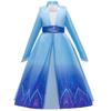 2026 Girls' Frozen 2 Elsa Princess Dress Performance Costume